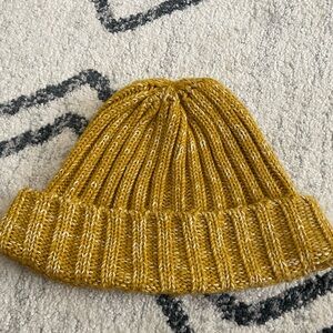 Yellow 108 beanie